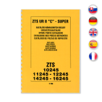 Ersatzteilkatalog - ZTS UR II 'C' - Super 10245 11245 12245 14245 16245