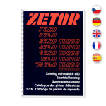 ND-Katalog für Zetor 7520-10540 UR III 8/02