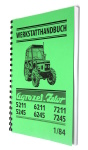 Werkstatthandbuch für Zetor 5211-7245 in Deutsch