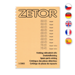 Ersatzteilkatalog für Zetor 3321-7341