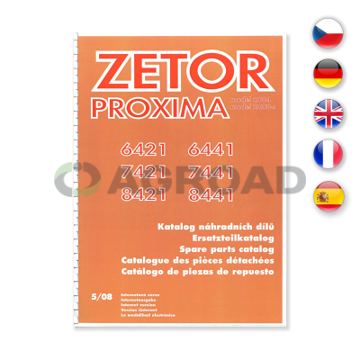 Katalog ND pro Zetor Proxima 6421-8441, 5/08