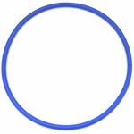 Zylinderdichtung Durchmesser 102 mm (blau) Silikon
