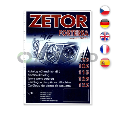 Katalog ND pro Zetor Forterra 95-135 model 2010 a vc 2/10