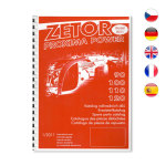 ND-Katalog fr Zetor Proxima Power 90-120 (Modell 2011, 1/2011, rot)